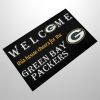 Welcome This House Cheers For The Packers Doormat 2