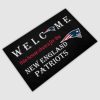 Welcome This House Cheers For The Patriots Doormat 2