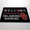 Welcome This House Cheers For The Sooners Doormat