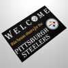 Welcome This House Cheers For The Steelers Doormat 2