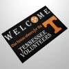 Welcome This House Cheers For The Tennessee Doormat 2