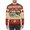 Wild Turkey Bourbon Whiskey Ugly Christmas Sweater 5 Wild Turkey Bourbon Whiskey Ugly Christmas Sweater