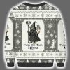 Witch Frog Twas The Tism MLord Ugly Christmas Sweater 3