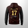 Wyoming Football Josh Allen 17 2025 Hoodie 3