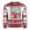Xmas Trump Daddys Home Make Christmas Great Again Ugly Christmas Sweater 2