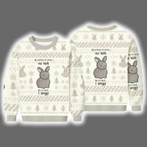 No Talk I Angy Ugly Christmas Sweater