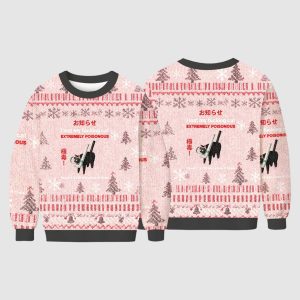 I Lost My Fcking Cat Extremely Poisonous Ugly Christmas Sweater