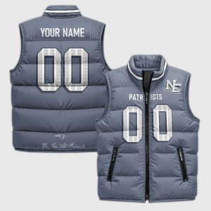 We Are All Patriots Rivalry 2025 Personalized Puffer Vest