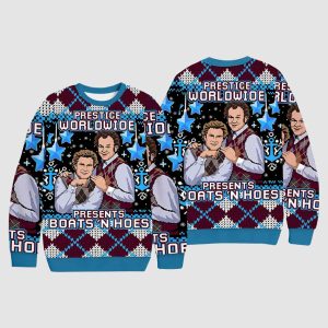Step Brothers Prestige Worldwide Boats N Hoes Ugly Christmas Sweater