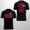 2025 Chiefs Inspire Change Opportunity Equity Freedom Justice Shirt