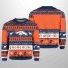 2025 Christmas Broncos Personalized Ugly Sweater