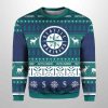 2025 Christmas Mariners Baseball Personalized Ugly Sweater 2