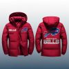 2025 Coach Sean McDermott Bills Puffer Down Jacket