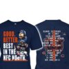 2025 Congrats Bears Good Better Best In The NFC North Two-Sided Shirt