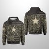 2025 Cowboys Salute to Service Camo Hoodie