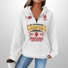 2025 Indiana Football Big Ten Champions Waffle Zip Hoodie 2