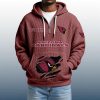 2025 Personalized Cardinals Quarter Zip Waffle Hoodie