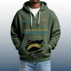 2025 Personalized Chargers Quarter Zip Waffle Hoodie 4