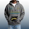 2025 Personalized Chargers Quarter Zip Waffle Hoodie 5
