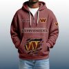 2025 Personalized Commanders Quarter Zip Waffle Hoodie
