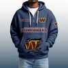 2025 Personalized Commanders Quarter Zip Waffle Hoodie 6