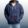 2025 Personalized Giants Quarter Zip Waffle Hoodie