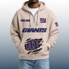 2025 Personalized Giants Quarter Zip Waffle Hoodie 6