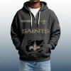 2025 Personalized Orleans Quarter Zip Waffle Hoodie 2