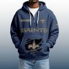 2025 Personalized Orleans Quarter Zip Waffle Hoodie 6