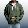 2025 Personalized Vikings Quarter Zip Waffle Hoodie 4