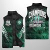 2025 Saskatchewan Roughriders 5 Time Grey Cup Champions Puffer Vest