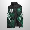 2025 Saskatchewan Roughriders 5 Time Grey Cup Champions Puffer Vest 2