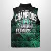 2025 Saskatchewan Roughriders 5 Time Grey Cup Champions Puffer Vest 3