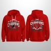 2025 Texas Tech Football Big 12 Champions Hoodie Joggers Cap