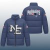 2025 We Are Patriots Rivalries Storm Blue Puffer Down Jacket