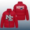2025 We Are Patriots Rivalries Storm Blue Puffer Down Jacket 3