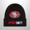 49ers 2025 Opportunity Inspire Change Beanie Hat 2