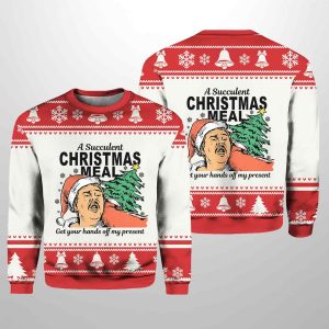 A Succulent Meal Christmas Ugly Sweater