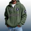 Astros Est 1962 Quarter Zip Waffle Hoodie 4