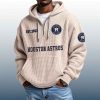 Astros Est 1962 Quarter Zip Waffle Hoodie 6