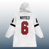 BM 6 Captain Tampa Bay Football Unisex Blanket Hoodie 3