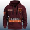 Bears Est 1919 Quarter Zip Hoodie 5