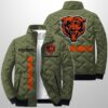 Bears Est 1920 Winter Warm Quilted Jacket 2