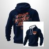 Bears Good Better Best Print Waffle Hoodie