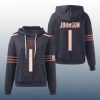 Bears Jaylon Johnson 1 Waffle Hoodie