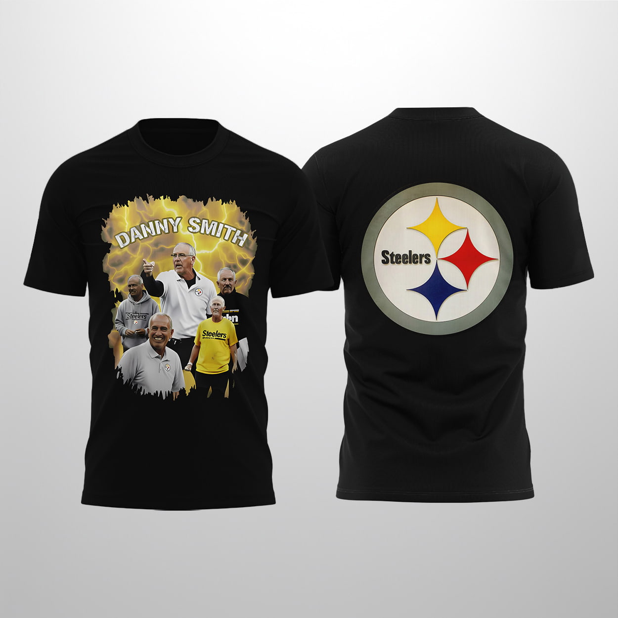 Ben Skowronek Danny Smith Steelers Two-Sided Shirt Ben Skowronek Danny Smith Steelers Two-Sided Shirt