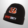 Bengals 2025 Opportunity Inspire Change Beanie Hat