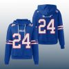 Bills Cole Bishop 24 Waffle Hoodie