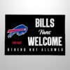 Bills Fans Welcome Others Not Allowed Doormat