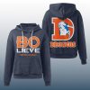 Bolieve Denver Football Waffle Hoodie